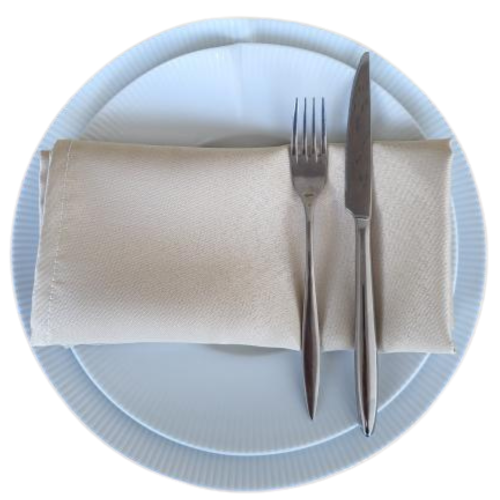 Serviette Taupe clair